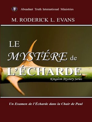 cover image of Le Mystère de l'Écharde